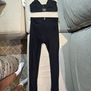 adam selman sport bra and leggings size M